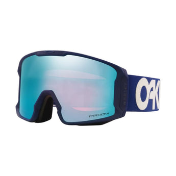 Oakley Line Miner L ski goggle navy blue with PRIZM gradient lens