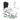 DeeLuxe Ultra Men's white snowboard binding with colorful baseplate and medium flex rating