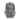 Open interior of gray Mammut daypack with elastic band and mesh pocket