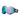 Oakley Flight Deck M ski goggle with blue-to-pink gradient PRIZM lens and black matte frame