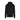 Van Deer Essential Hoodie black back view ribbed hem