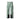 The North Face Chakal Pant M front view muted green with black accents and zippered thigh pockets