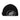 Black Mammut beanie front view with circular mammoth logo and woven brand tag