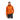 Mammut Broad Peak IN men's orange hooded puffer jacket with chevron quilting