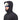 Black Mammut Eiger Nordwand jacket hood with climbing helmet