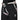 Mammut Eiger Free Advanced black hardshell pants thigh detail with brand patch and harness