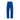 Front view of royal blue Mammut ski pants showing zippered pockets and knee panels