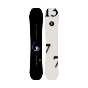Burton FT HTH XRAY snowboard twin-tip black blue nautilus and off-white 137 graphic