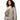 Model styling Barts leopard print faux fur waist bag with wool coat