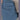 Blue reversible jacket lining with ORTOVOX text instructions