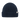 Dark navy Barts Stonel beanie featuring vertical rib texture