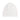 White The North Face Norm Beanie with tonal logo and ribbed knit