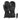 Black Reusch Down Spirit GTX mittens with leather palm and Gore-Tex waterproofing