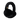 Barts solid black faux fur earmuffs with dense texture and logo tag