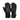 Black Reusch R-TEX XT waterproof breathable ski gloves pair