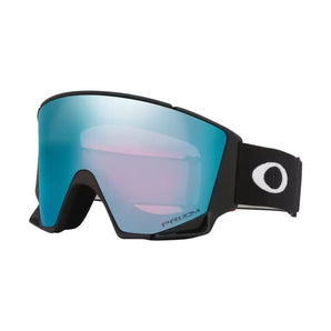 Black Oakley Flow Scape ski goggles with blue-to-pink gradient PRIZM lens