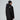 Black The North Face Descendit Jkt M men's hooded jacket back view on model