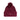 Maroon The North Face Cozy Chunky Cabin Beanie with pom-pom and folded cuff featuring THE NORTH FACE logo