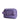 Purple The North Face Terra Lumbar waist bag with textured fabric and front zippered pocket