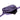 Open purple The North Face Terra Lumbar waist bag showing smartphone storage capacity
