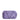 Purple The North Face Terra Lumbar fanny pack featuring grid-patterned fabric and V-shaped drawstrings