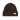 Brown The North Face Salty Lined Beanie with ribbed knit and logo patch