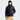 Black The North Face Classic Down Jkt M front fit with hood up and pockets