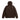 Brown The North Face Classic Down Jkt M flat lay with horizontal quilting