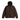 Brown The North Face Classic Down Jkt M flat lay with zippered side pockets