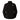 The North Face Glacier Fleece 1/4 Zip W back view black with embroidered logo