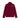The North Face Glacier Fleece 1/4 Zip W maroon back view flat lay quarter-zip