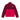 The North Face Yumiori Full Zip W fleece jacket back view maroon and red two-tone