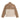 The North Face Yumiori Full Zip W fleece jacket back view beige and tan two-tone