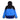 The North Face Chakal Jkt M black blue navy back view with hood pull tab