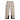 Beige The North Face Chakal snow pants flat lay showing zippered pockets and waistband