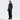 Male model wearing black The North Face Chakal ski pants with insulated jacket