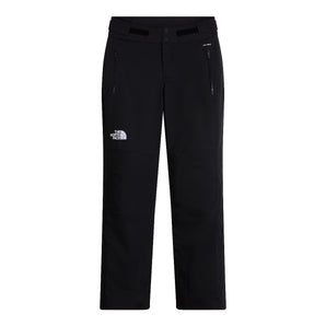 The North Face Lenado Pant W black women's ski pants front view TITAN VENT label and zippered pockets