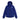 Royal blue women's ski jacket front view DWR finish adjustable cuffs logo