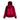 Burgundy red color-block women's ski jacket flat lay DRYVENT fabric logo