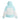 The North Face Lenado Jkt W back view light blue white color-block women's ski jacket