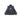 Blue and black Dot Out Aria jacket interior showing nada label and dotted lining