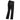 Black Dot Out Edge Pant M rear view showing adjustable hip strap and straight cut