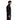 Black Arcteryx Kyanite fleece jacket side profile showing zippered pocket