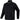Flat lay of black Arcteryx Kyanite full-zip fleece jacket with paneling