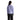 Arcteryx Kyanite Jkt W women's light purple fleece rear view with raglan sleeve construction detail