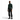 Arcteryx Rho LT forest green men's half-zip base layer full body fit