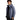 Man in dusty blue-gray Arcteryx Atom Hoody M unzipped to show inner layer fit
