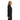 Arcteryx Rho Zip Neck Funktionsshirt Damen black side profile with bird logo notebook