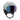 Salomon Driver Prime Sigma Photo MIPS ski helmet with integrated blue-purple gradient goggles