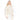 Close-up cream quilted jacket front with vertical pocket flap